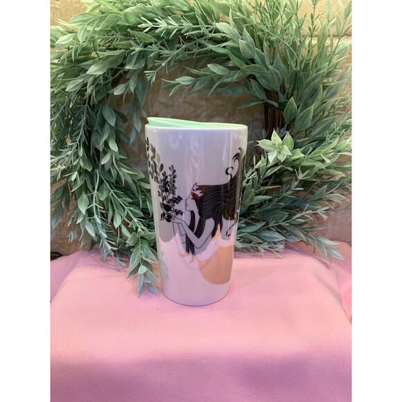 Starbucks Limited Edition Winter 2021 Mint Siren Double Wall Tumbler 12 OZ - Picture 2 of 8